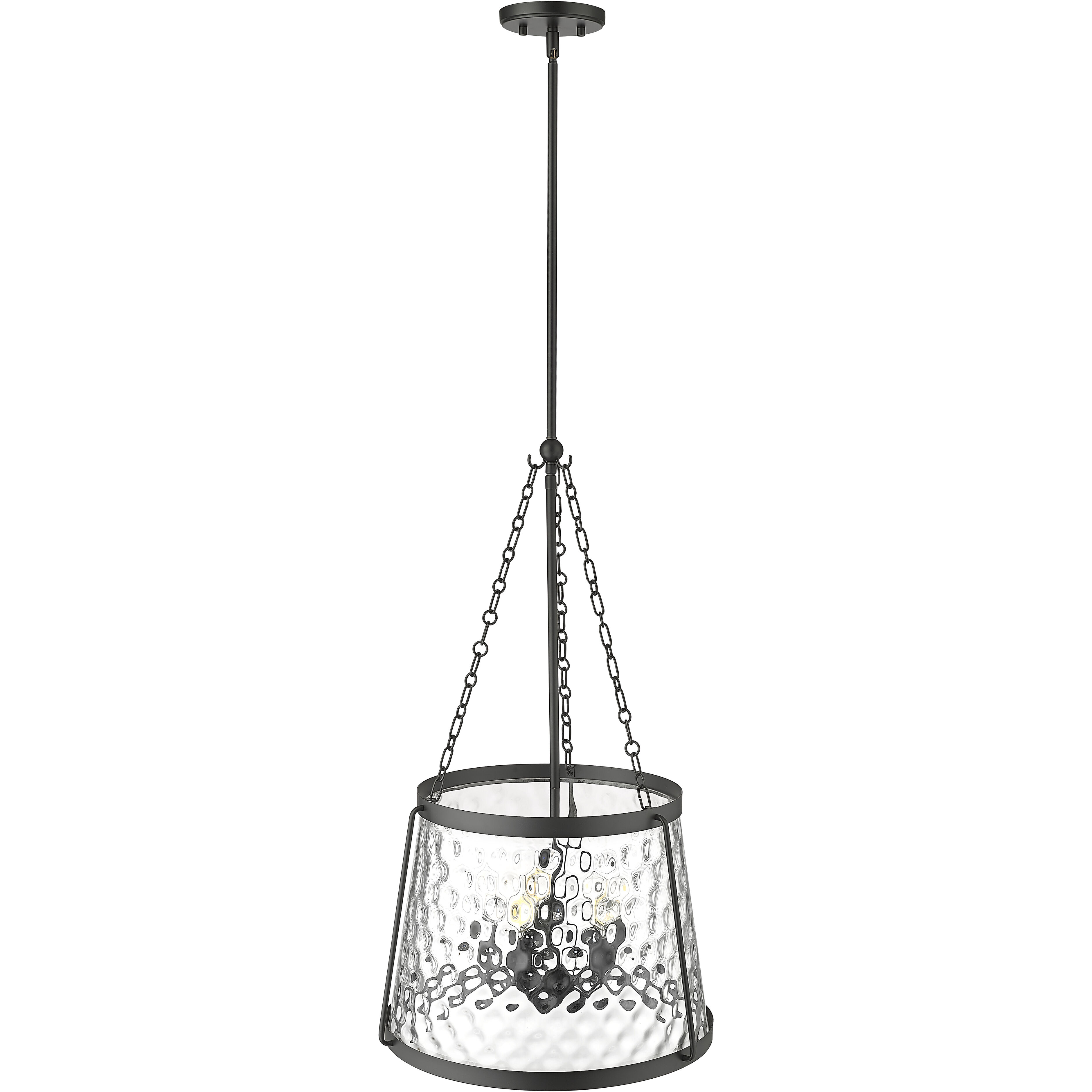 Adabella 5 Light 18.13 inch Matte Black Pendant Ceiling Light